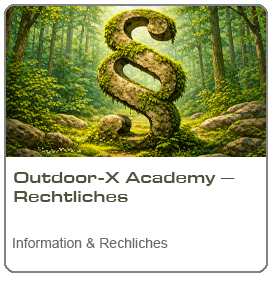 Kursübersicht: Outdoor-X Academy – Rechtliches