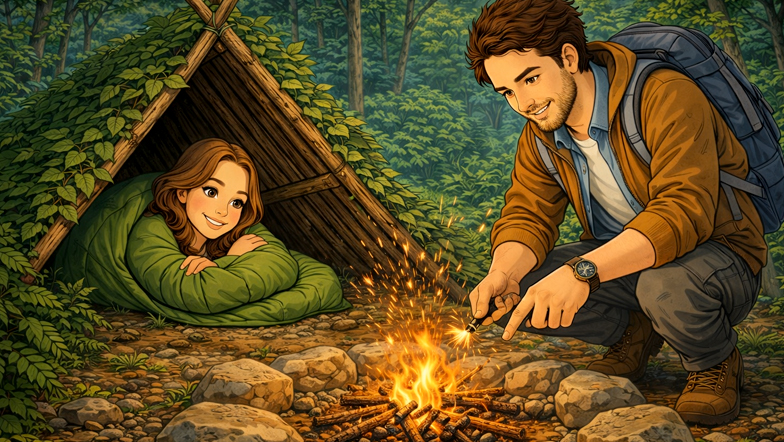 Shelter und Feuer – Praxis-Workshop