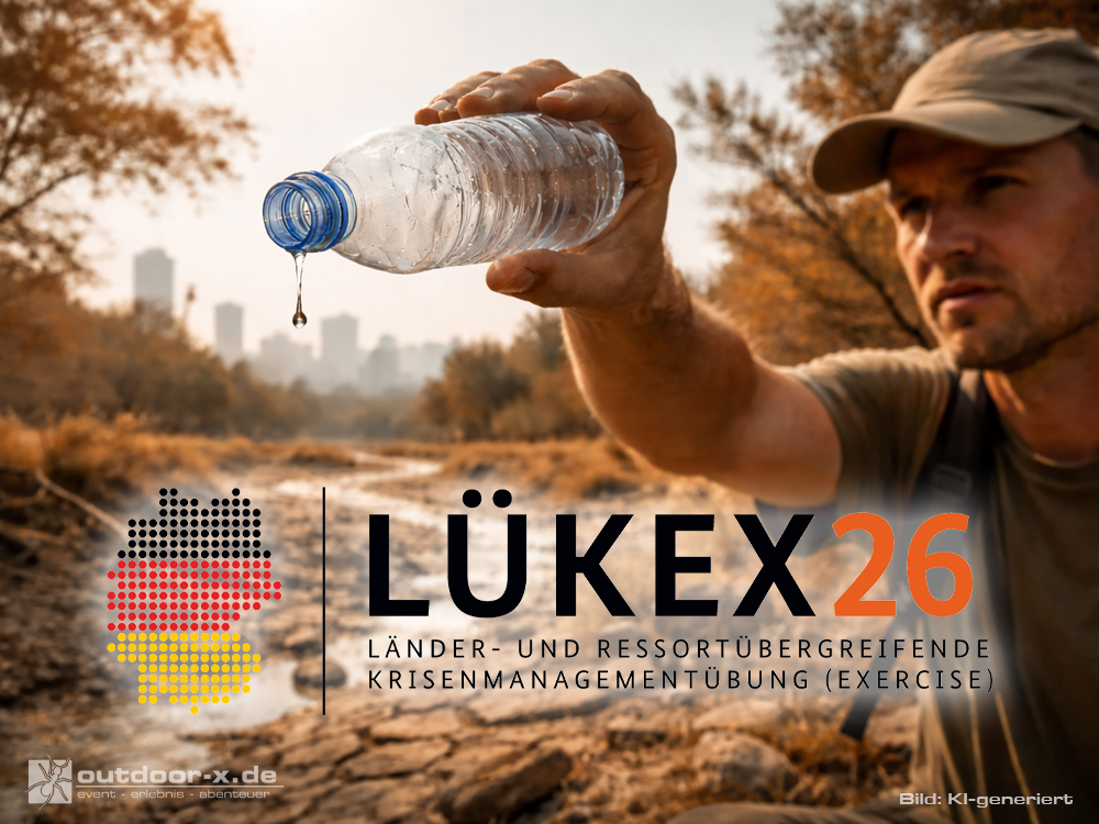 LÜKEX 2026 Krisenmanagementübung bei Dürre und Hitze